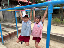 できることが増えてきて、見ていて嬉しいですね