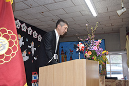 卒園式での園長先生の挨拶