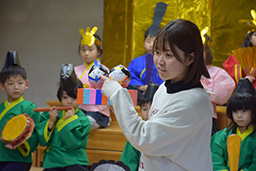 ひな祭り会の様子