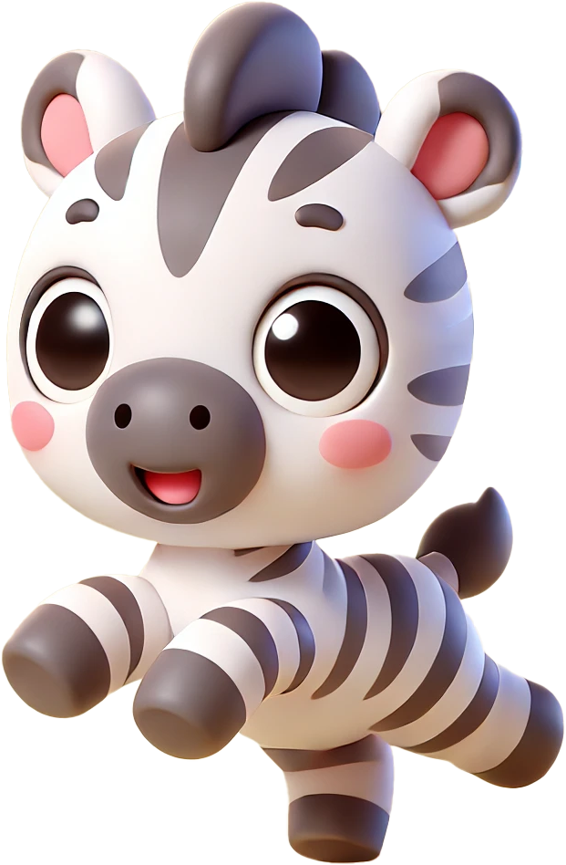 しまうまさんのキャラクター